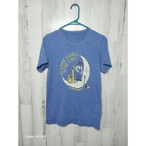 McMenamins Olympic Club & Spar Cafe T-Shirt Small Blue Hammerhead